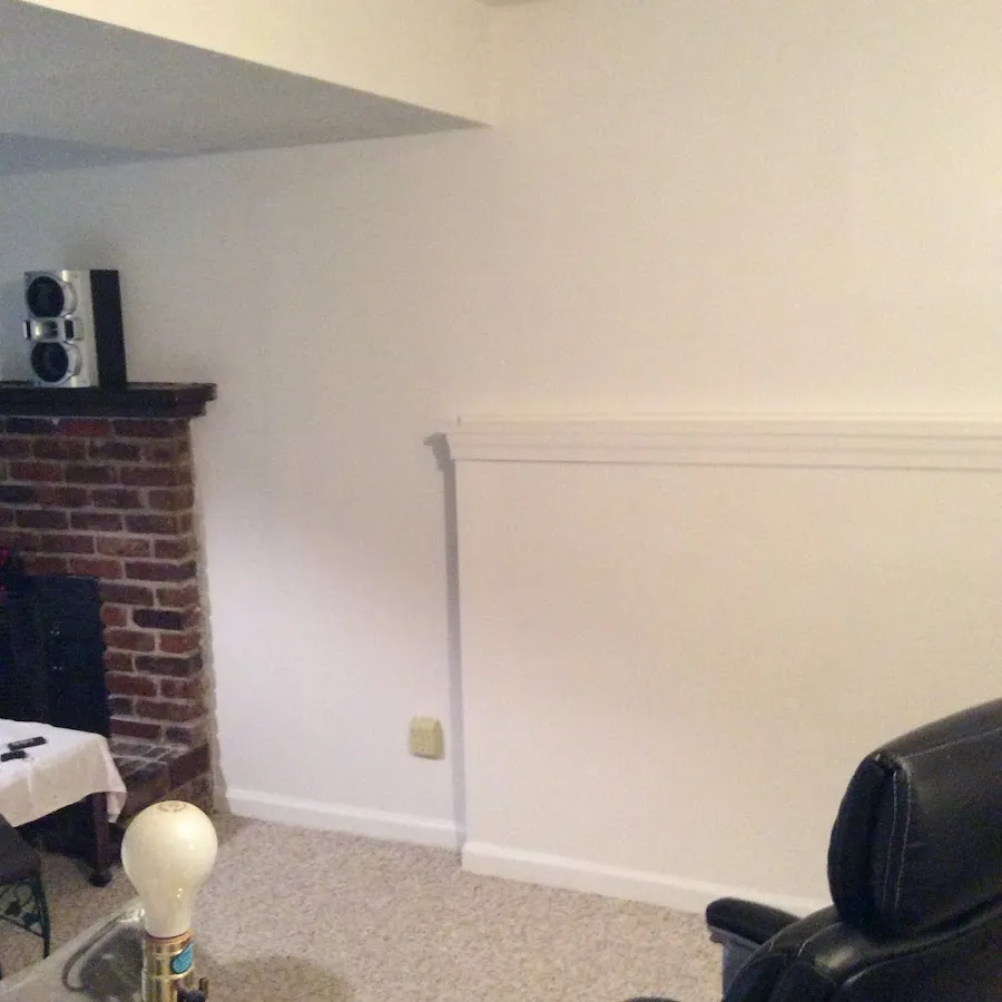 Water damage restoration completed in Chesapeake Beach basement
